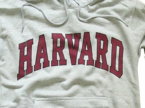 Gray hoodie with Harvard text