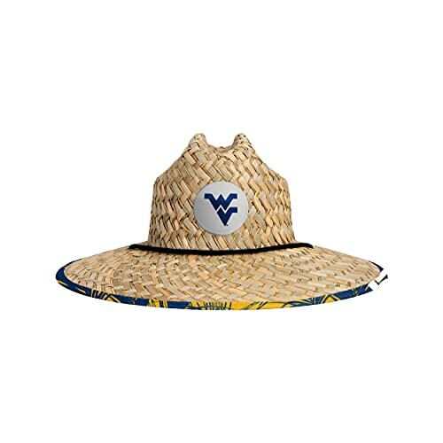 FOCO NCAA Floral Sun Straw Hat