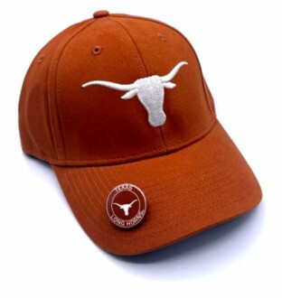 Orange cap with Texas Longhorns logo