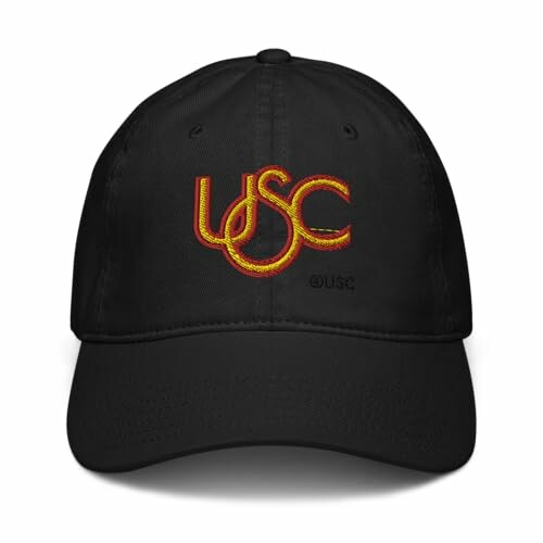 College Vintage Logo Adjustable Baseball Hat