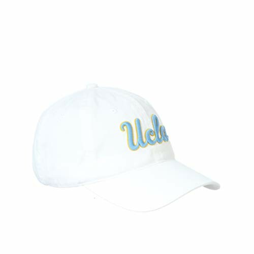 White baseball cap with UCLA logo