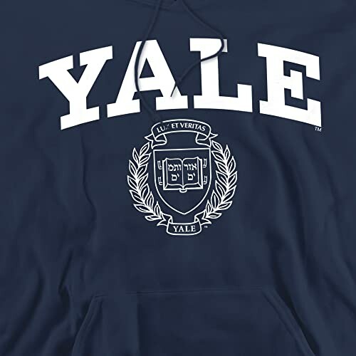 Yale University Official Seal Hoodie